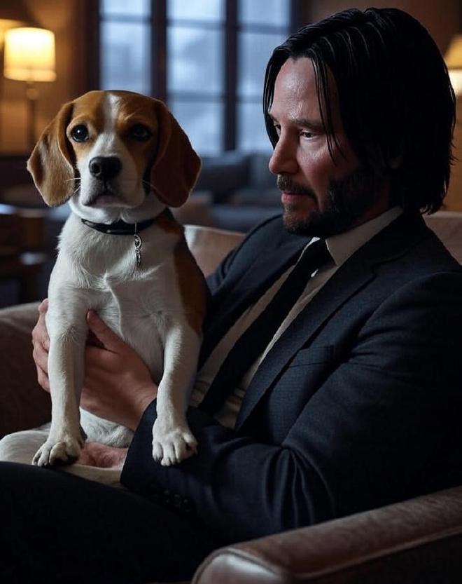 존 윅과 강아지 데이지